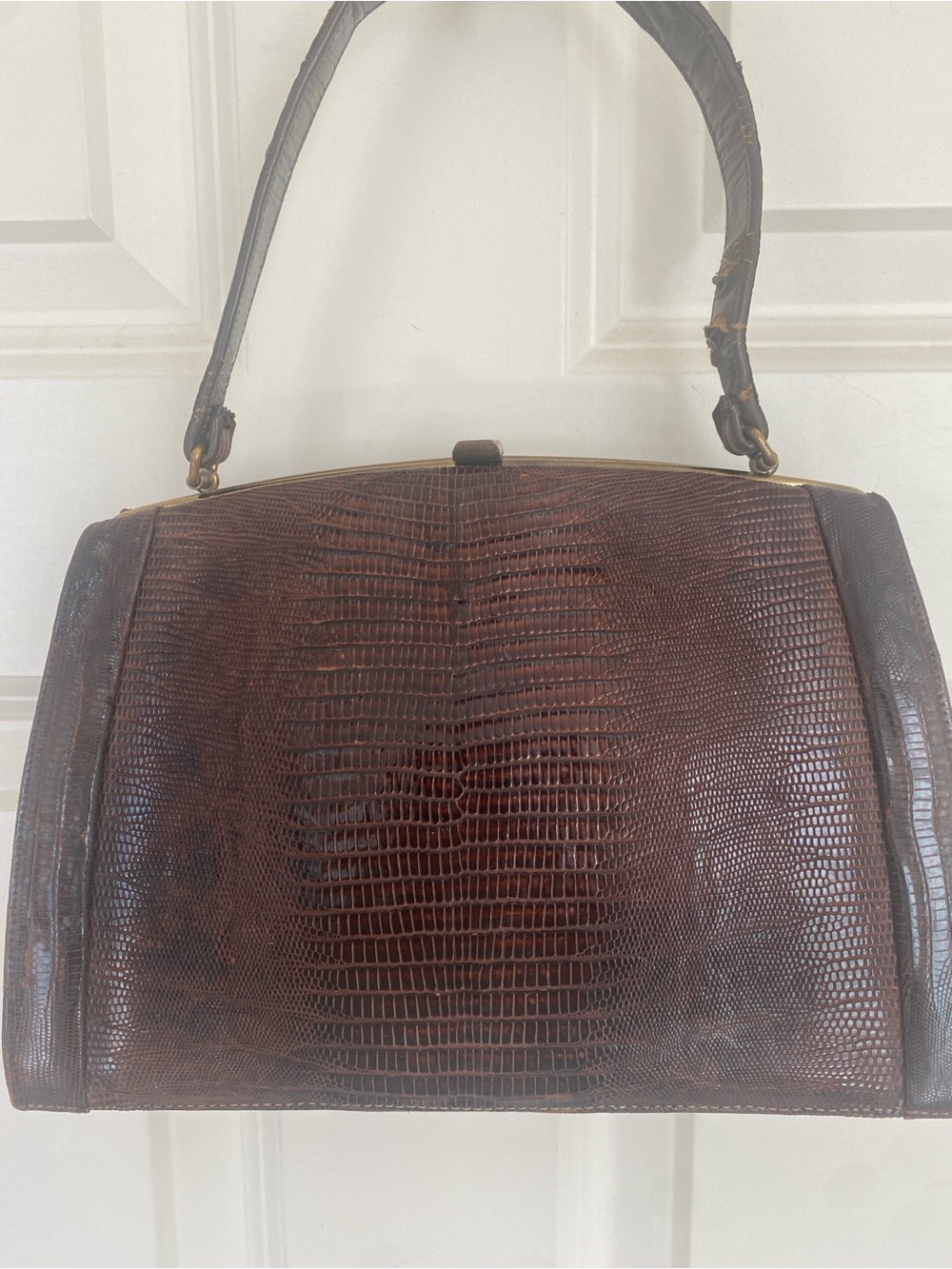 Vintage 50’s Palizzo Snake Handbag